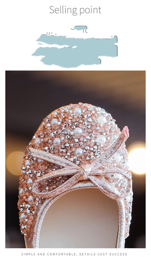Aisha Prinzessinnen Schuhe mit weicher Sohle | LuxeStyle