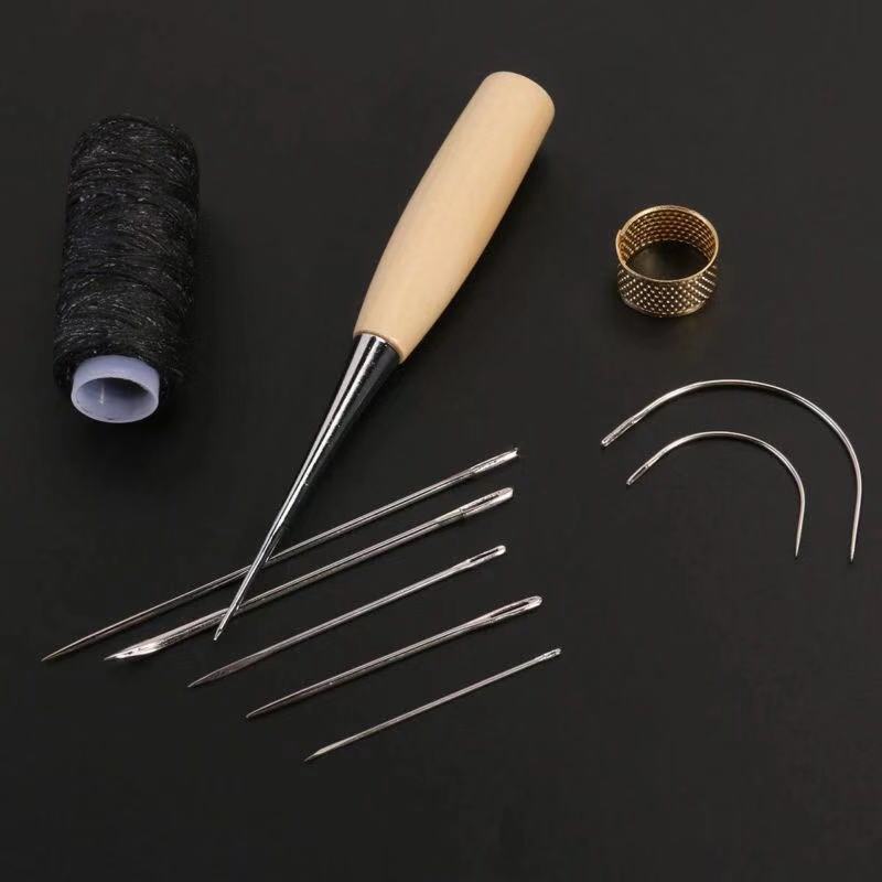 Lederwerkzeug-Set 4-teilig – Bild 3 | LuxeStyle