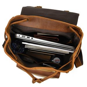 Rucksack aus Wildhirschenleder – Bild 5 | LuxeStyle