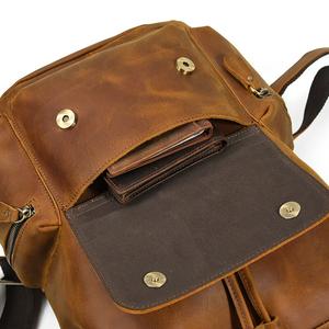Rucksack aus Wildhirschenleder – Bild 6 | LuxeStyle