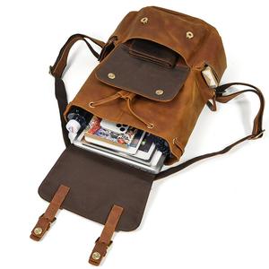 Rucksack aus Wildhirschenleder – Bild 4 | LuxeStyle