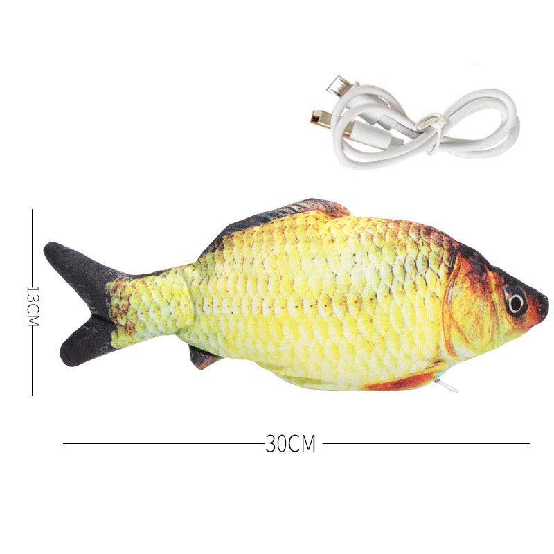 Elektrischer Zappel-Fisch für Katzen