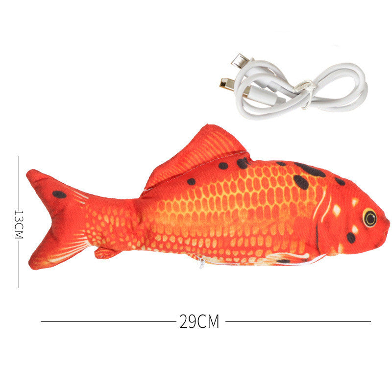 Elektrischer Zappel-Fisch für Katzen