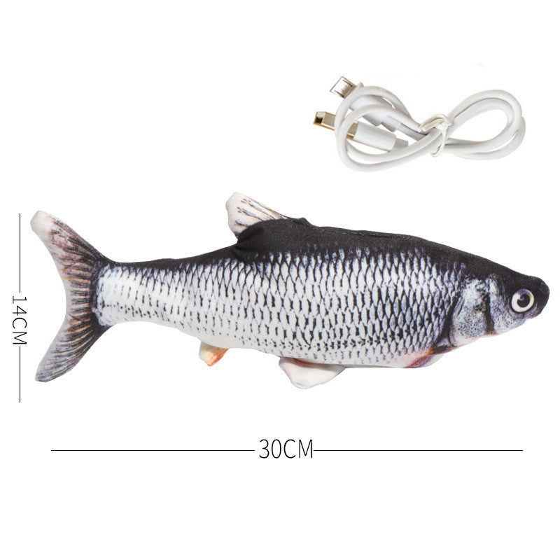 Elektrischer Zappel-Fisch für Katzen