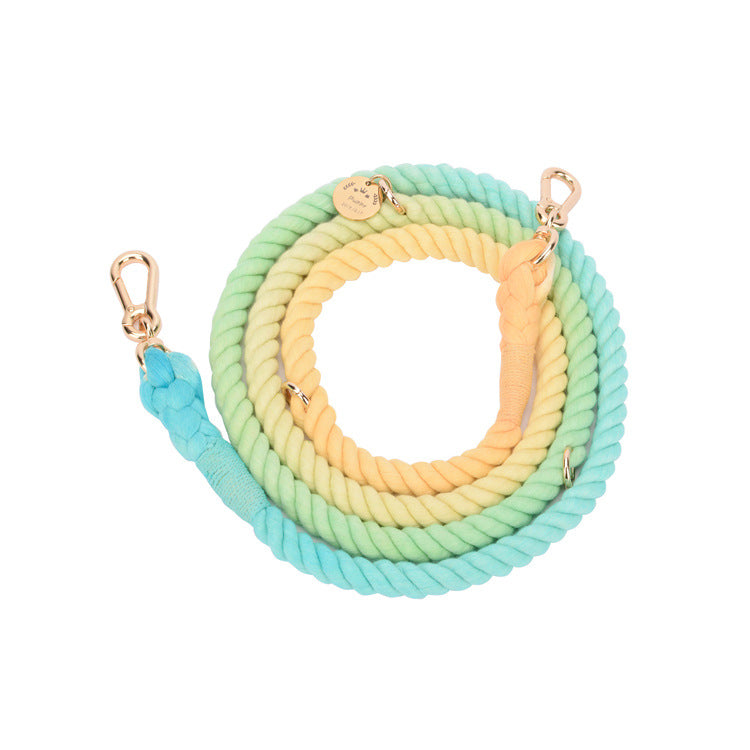 Handgewobenes Halsband mit Farbverlauf – Bild 13 | LuxeStyle
