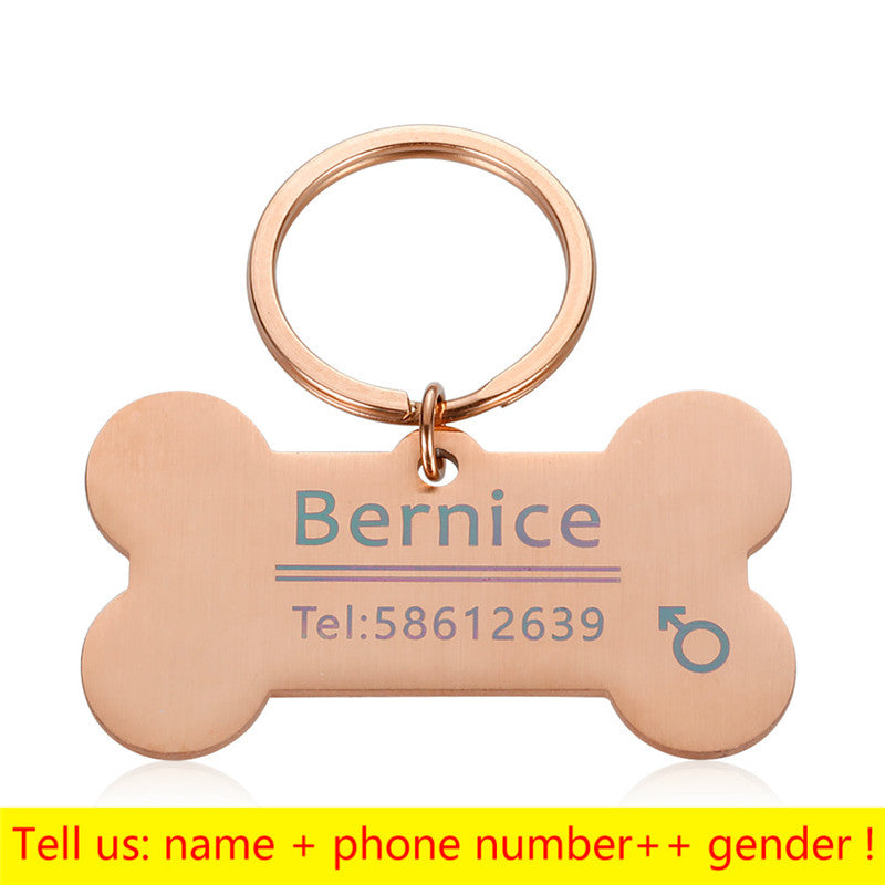 Personalisiertes Hunde-ID-Tag für Halsbänder – Bild 9 | LuxeStyle