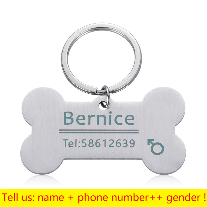 Personalisiertes Hunde-ID-Tag für Halsbänder – Bild 8 | LuxeStyle