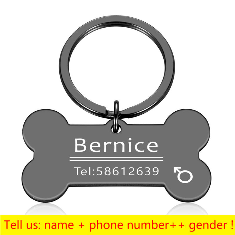 Personalisiertes Hunde-ID-Tag für Halsbänder – Bild 4 | LuxeStyle