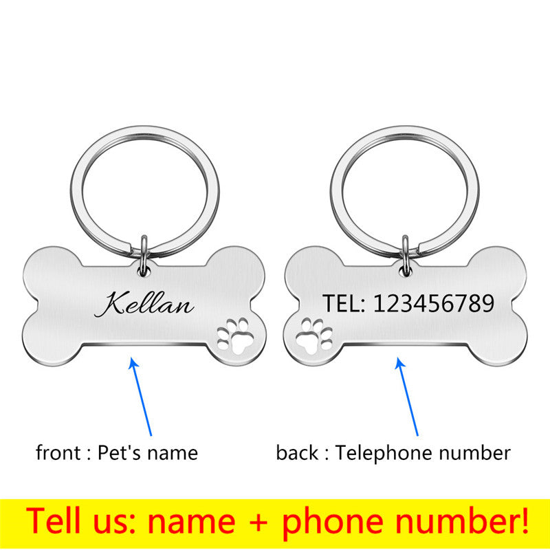 Personalisiertes Hunde-ID-Tag für Halsbänder – Bild 7 | LuxeStyle