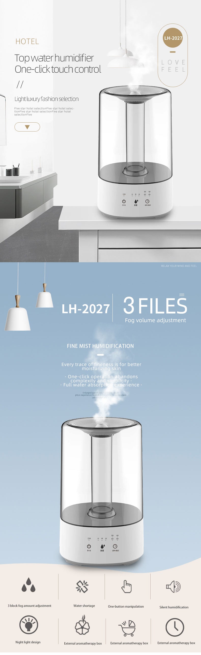 Ultrasonischer Luftbefeuchter
