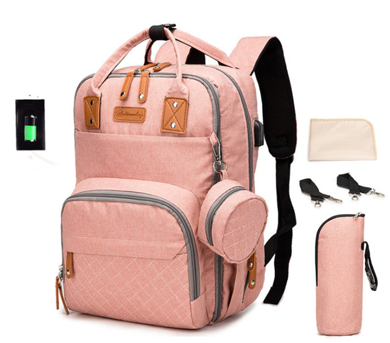 Mommy‑Rucksack aus Oxford‑Gewebe 42×26×15 cm – Bild 5 | LuxeStyle
