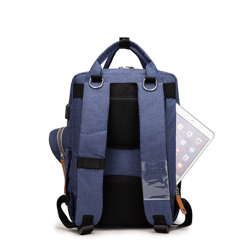 Mommy‑Rucksack aus Oxford‑Gewebe 42×26×15 cm – Bild 7 | LuxeStyle