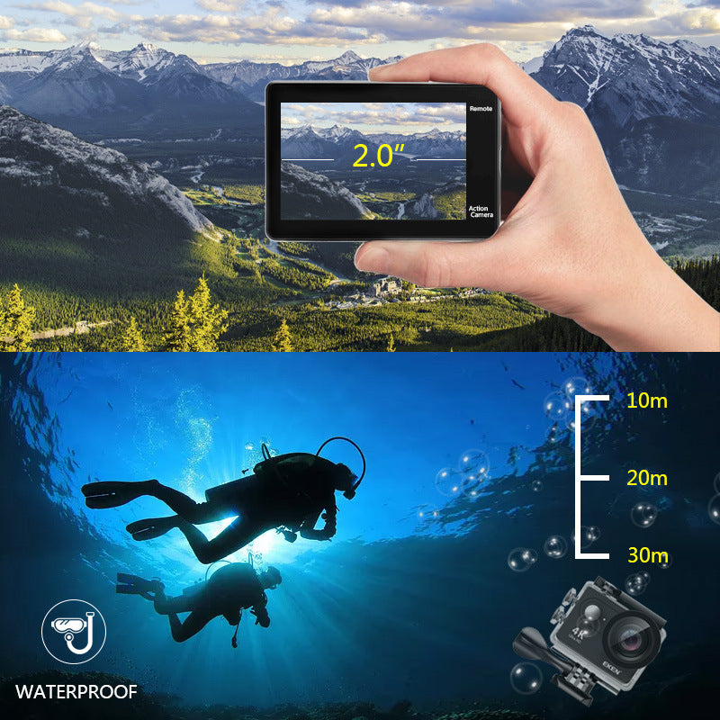 H9R Outdoor-Sportkamera wasserdicht mit HD