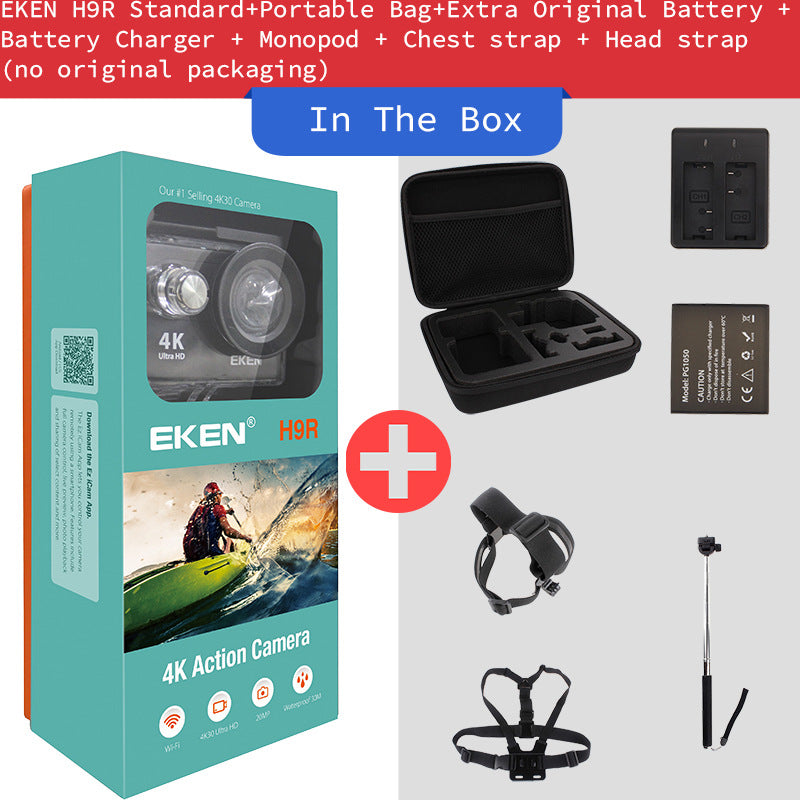 H9R Outdoor-Sportkamera wasserdicht mit HD