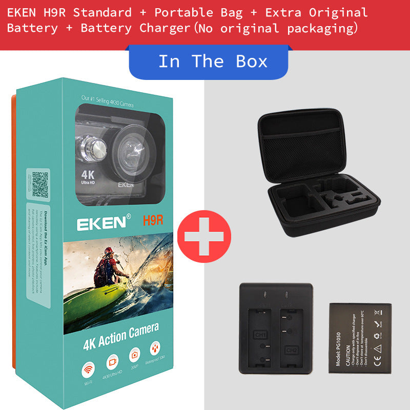 H9R Outdoor-Sportkamera wasserdicht mit HD