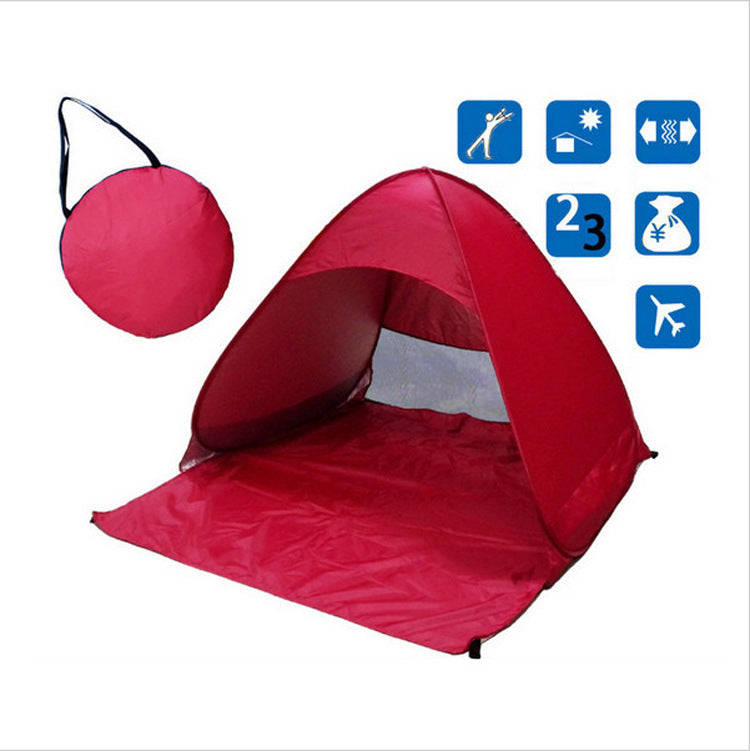 Schnellaufbau‑Zelt für Camping und Strand – Bild 2 | LuxeStyle