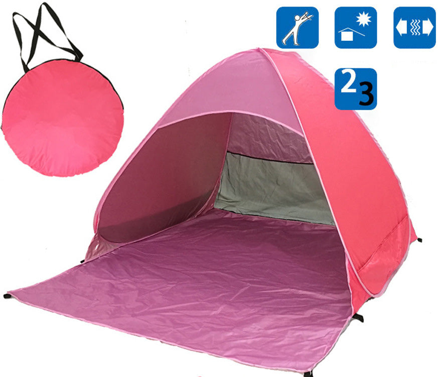 Schnellaufbau‑Zelt für Camping und Strand – Bild 8 | LuxeStyle