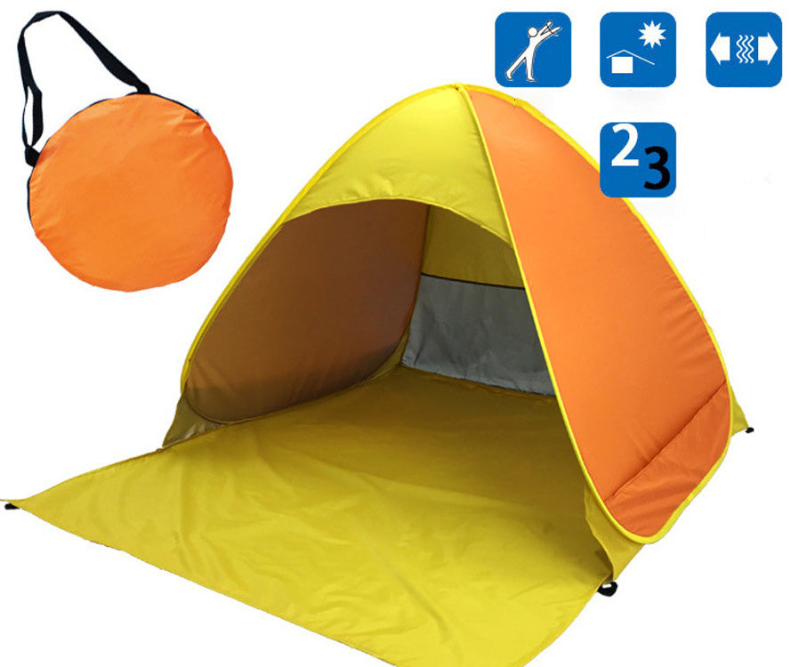 Schnellaufbau‑Zelt für Camping und Strand – Bild 6 | LuxeStyle