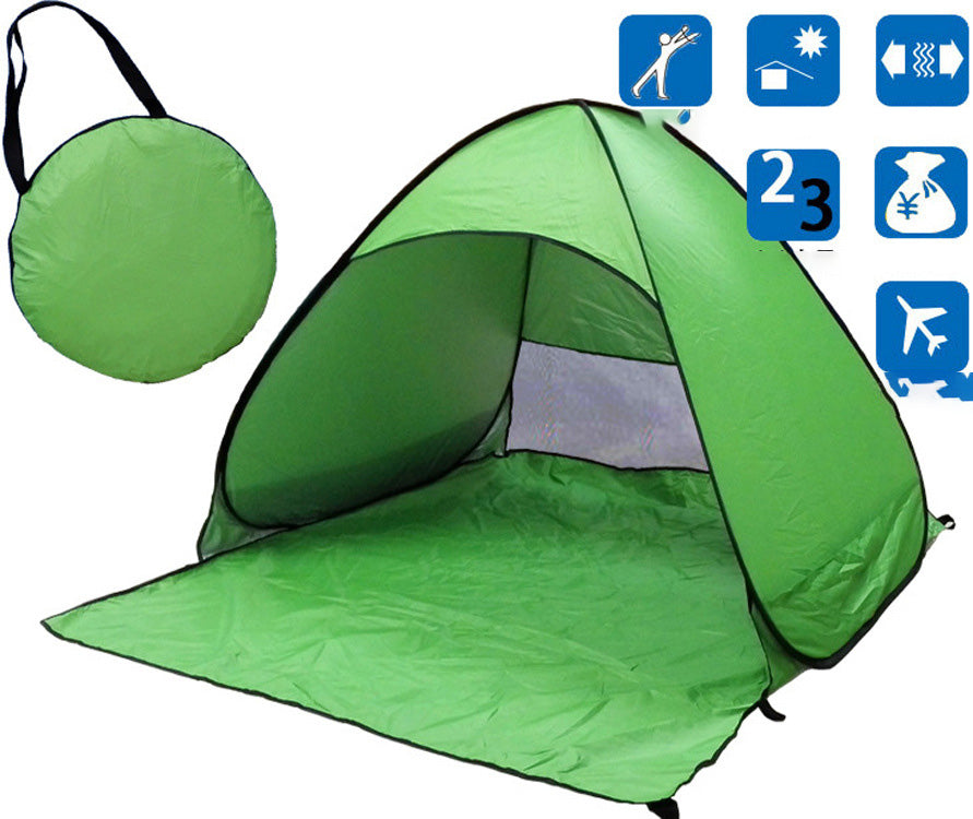 Schnellaufbau‑Zelt für Camping und Strand – Bild 7 | LuxeStyle