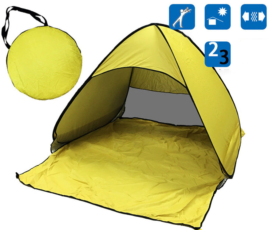Schnellaufbau‑Zelt für Camping und Strand | LuxeStyle