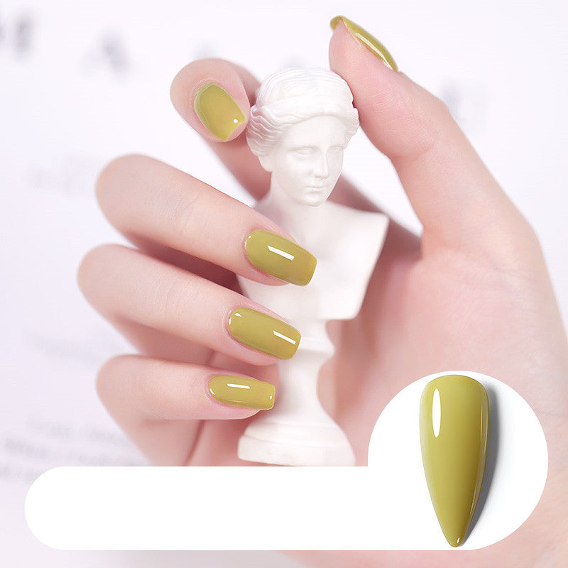 Ablösbarer Nagellack in Dunkelgrün – Bild 4 | LuxeStyle