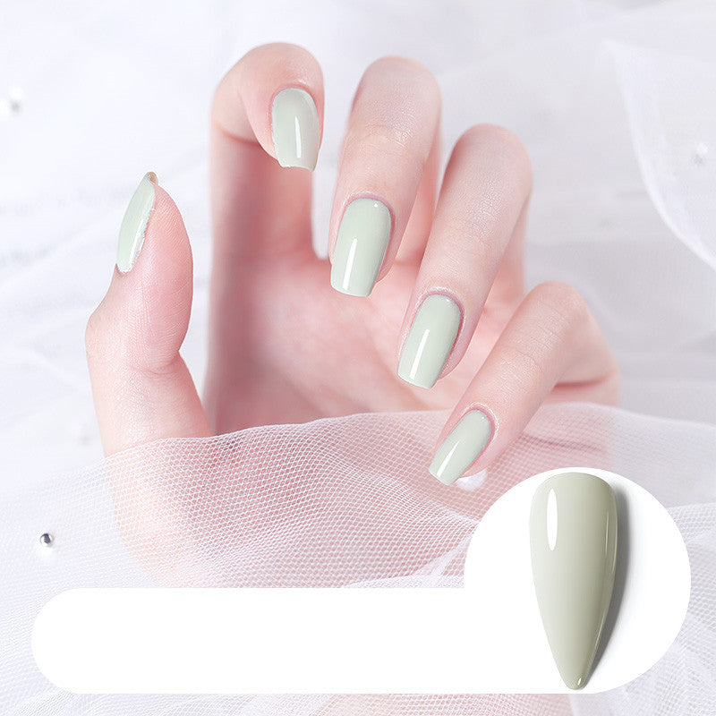 Ablösbarer Nagellack in Dunkelgrün – Bild 2 | LuxeStyle