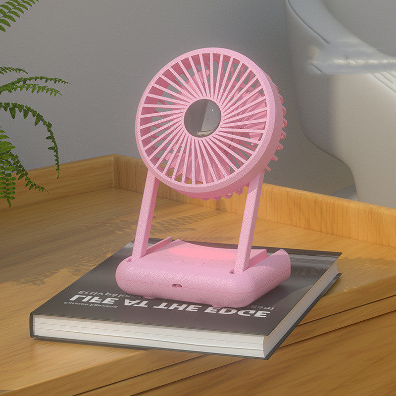 Mini Handventilator mit LED Nachtlicht