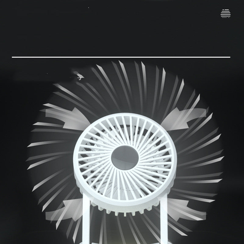 Mini Handventilator mit LED Nachtlicht