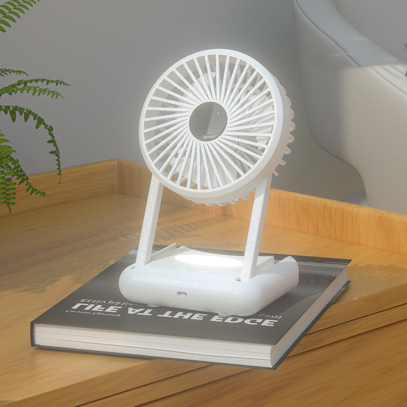 Mini Handventilator mit LED Nachtlicht