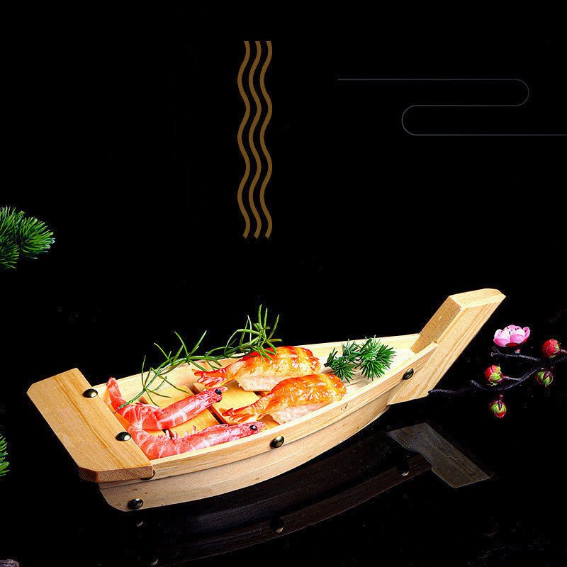 Sushi-Boot aus Bambus im japanischen Stil – Bild 2 | LuxeStyle