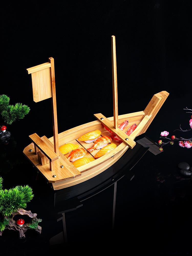 Sushi-Boot aus Bambus im japanischen Stil – Bild 6 | LuxeStyle