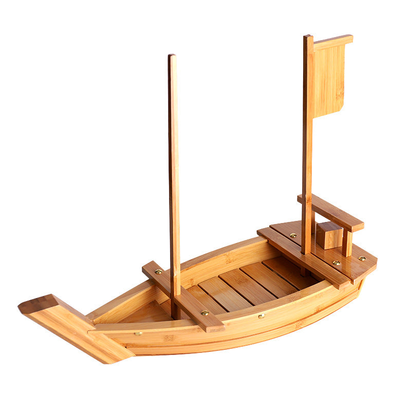 Sushi-Boot aus Bambus im japanischen Stil | LuxeStyle