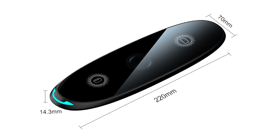 3-in-1 Wireless Charger für Handy, Watch, Headset – Bild 3 | LuxeStyle