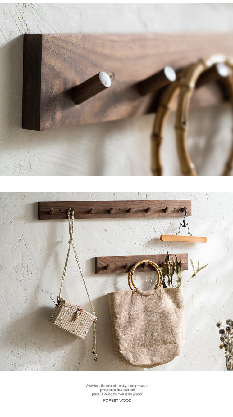 Garderobenhaken aus Walnussholz – Bild 11 | LuxeStyle