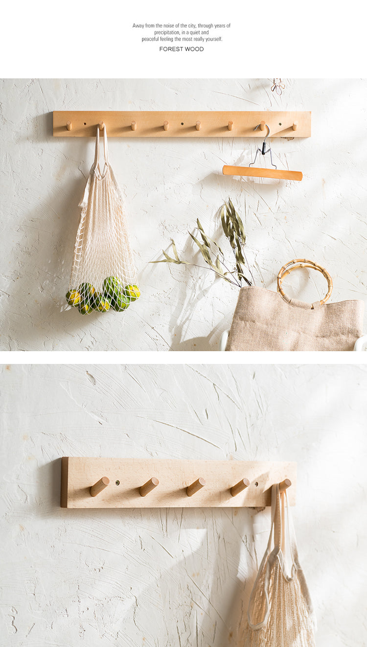 Garderobenhaken aus Walnussholz – Bild 3 | LuxeStyle