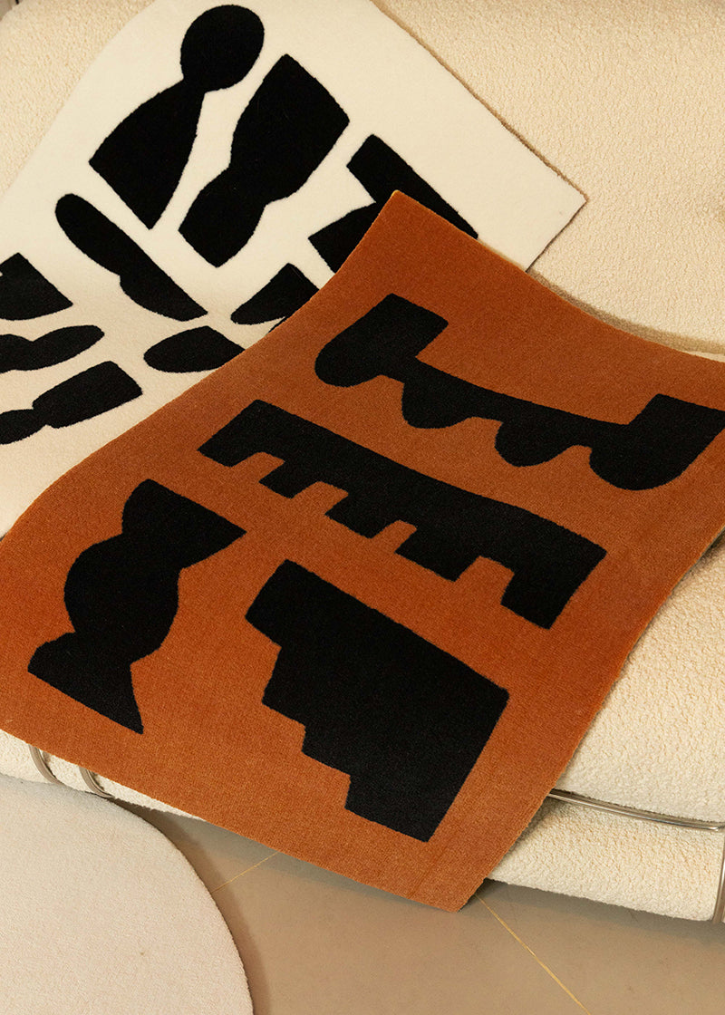 Retro Geometrisches Bettvorleger – Bild 10 | LuxeStyle