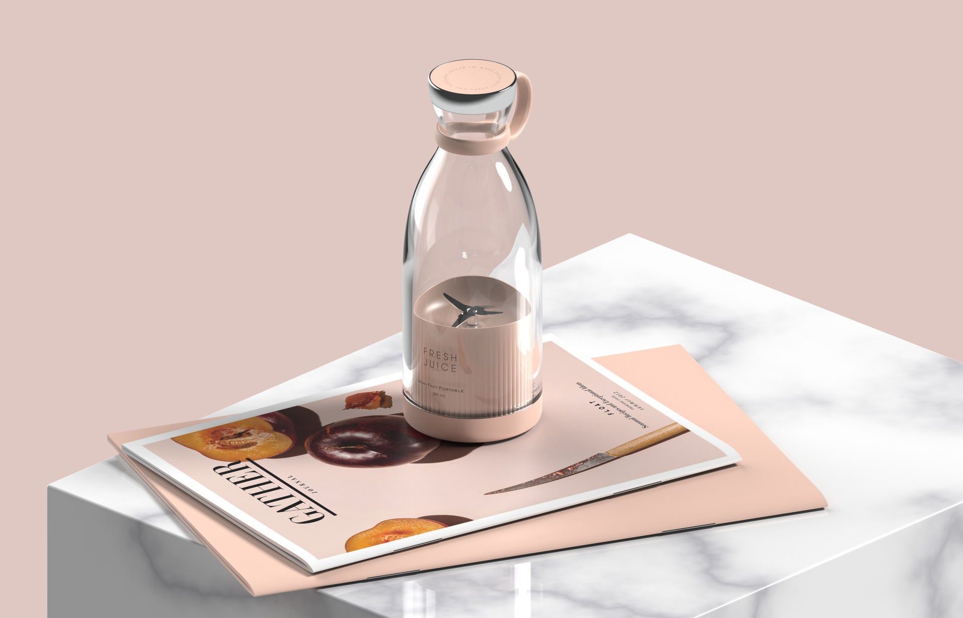 350ml USB-Blender mit 3D-Messer
