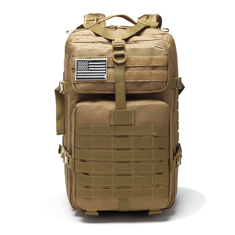 Taktischer Rucksack 45 L, Oxford, schwarz – Bild 3 | LuxeStyle