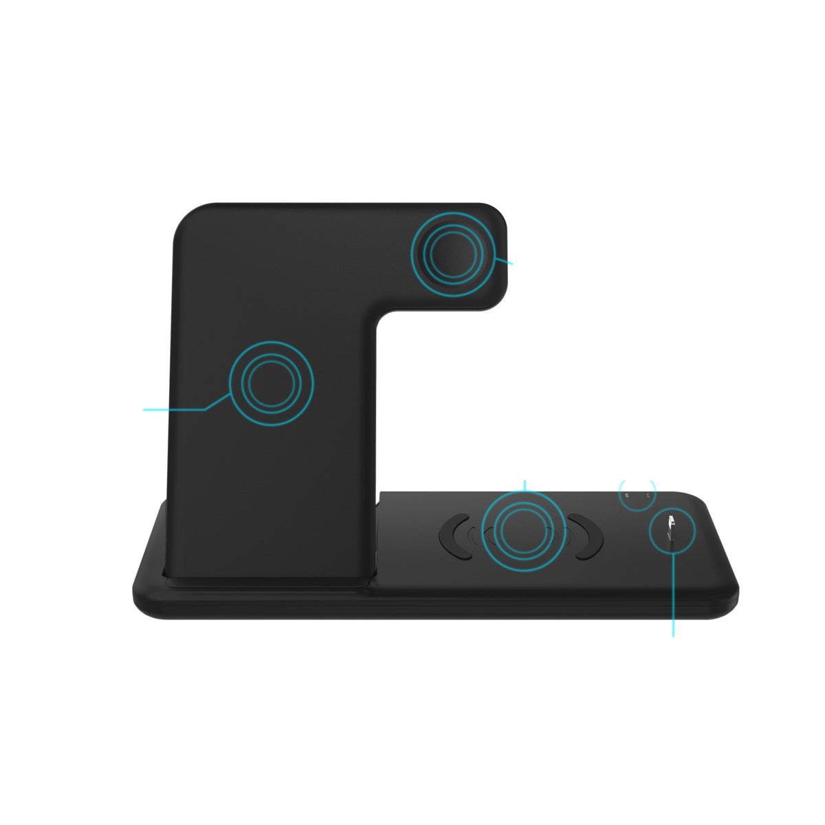 4-in-1 Wireless Charger für iPhone & Zubehör – Bild 3 | LuxeStyle