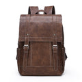 Männlicher PU-Leder Rucksack – wasserfest | LuxeStyle