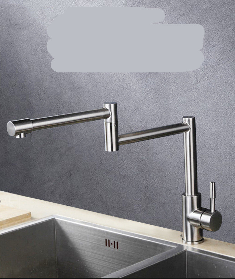 Doppelter Warm-Kalt-Wasserhahn, 360° drehbar – Bild 5 | LuxeStyle