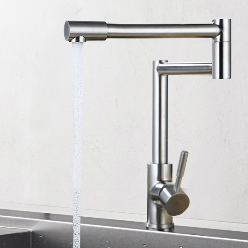 Doppelter Warm-Kalt-Wasserhahn, 360° drehbar – Bild 3 | LuxeStyle