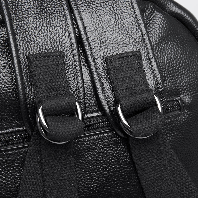 Klassischer Lederrucksack für Männer – Bild 5 | LuxeStyle