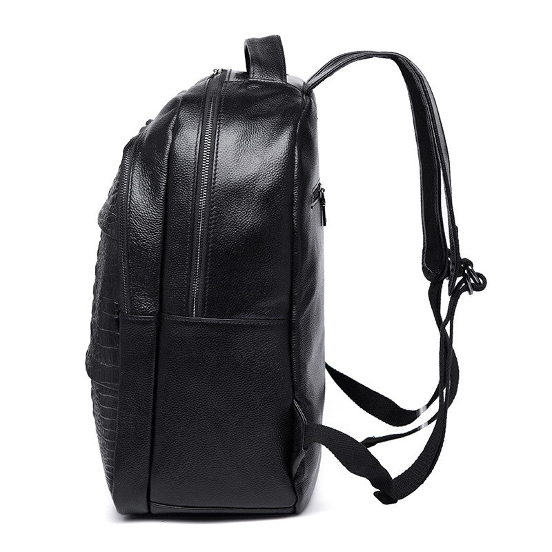 Klassischer Lederrucksack für Männer | LuxeStyle