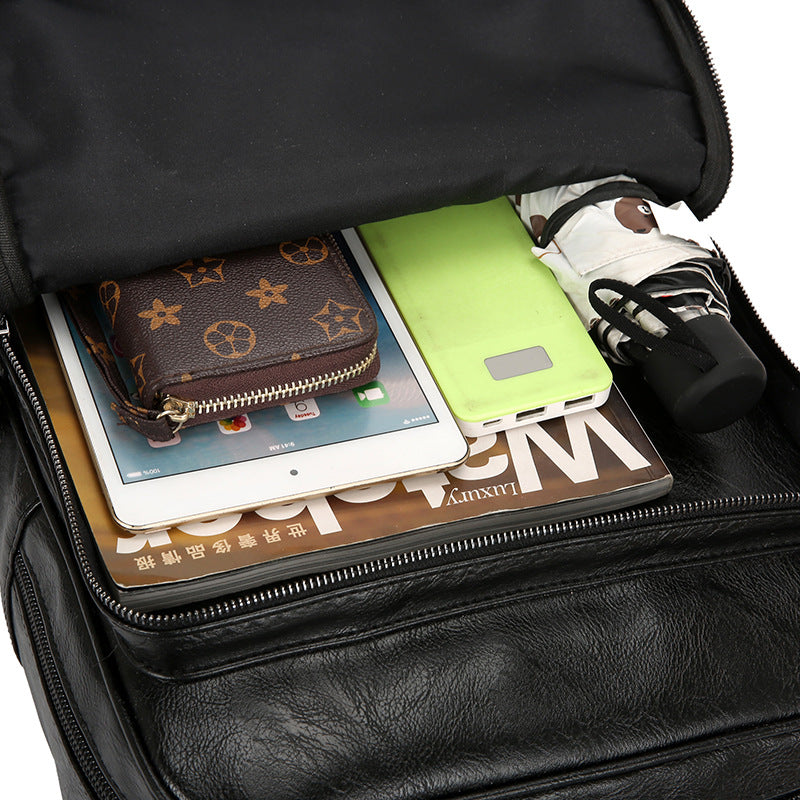 Grosse PU-Computer-Tasche für unterwegs – Bild 2 | LuxeStyle