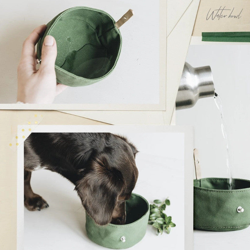 Faltbarer Hundenapf aus Canvas – Bild 3 | LuxeStyle