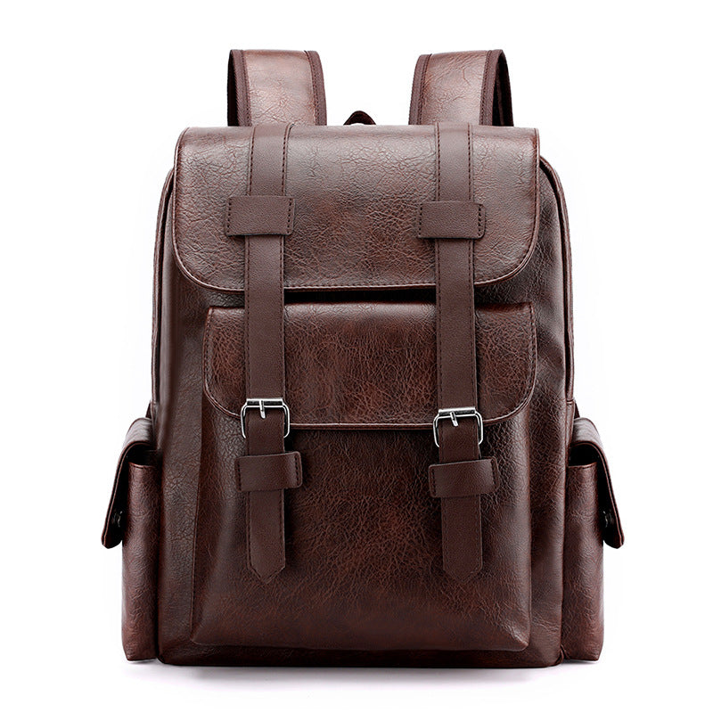 PU-Leder Rucksack für Studierende – Bild 4 | LuxeStyle