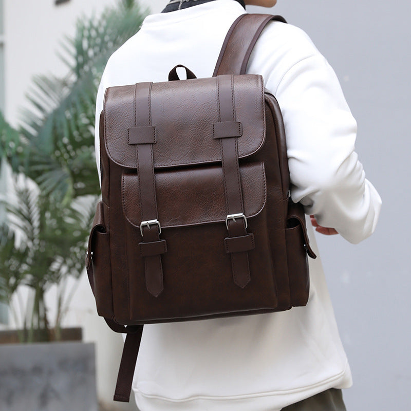 PU-Leder Rucksack für Studierende – Bild 2 | LuxeStyle