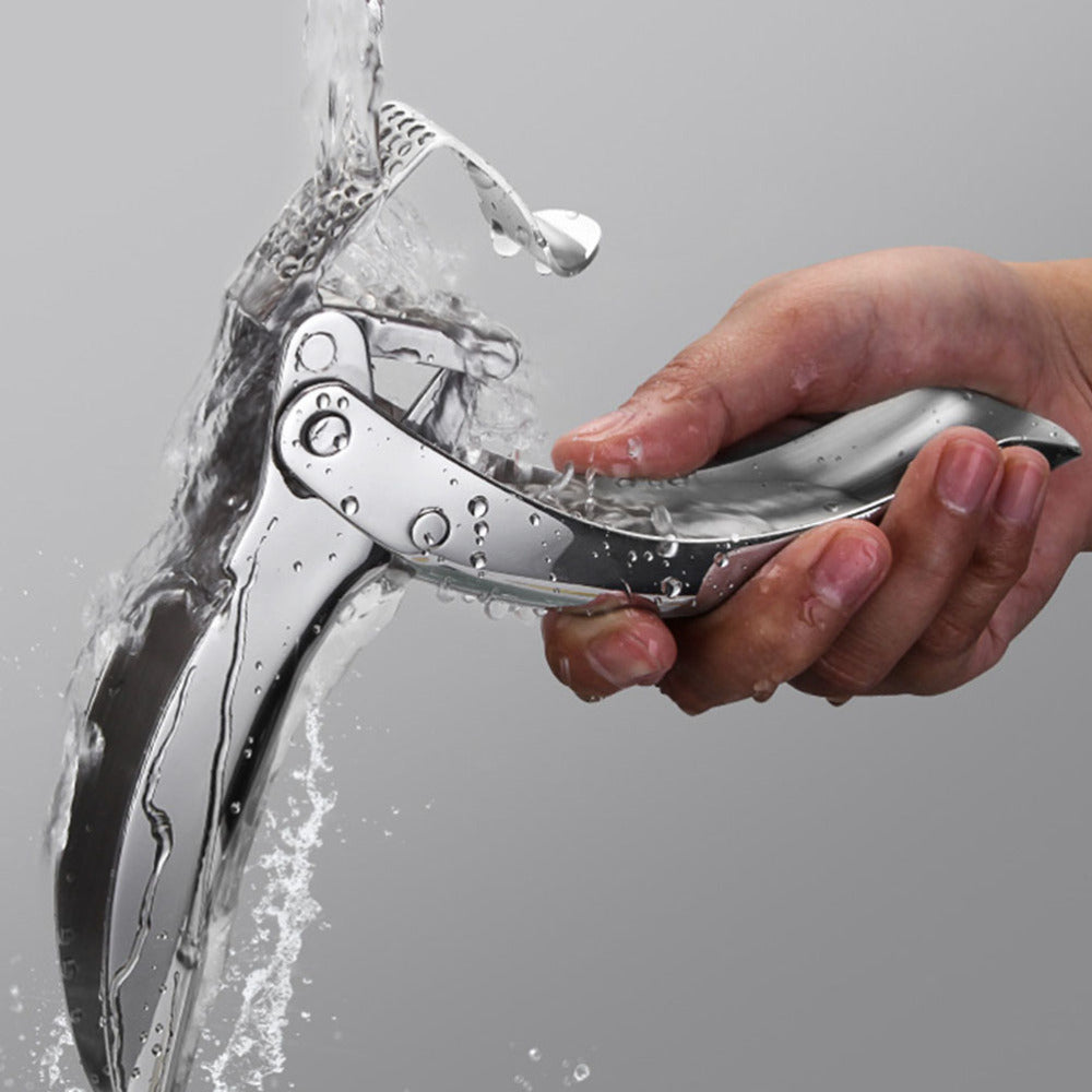 Knoblauchpresse aus Edelstahl | LuxeStyle