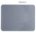 Silikon-Abtropfmatte XL, Grau – Bild 1 | LuxeStyle